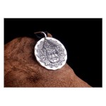 925 Silver Six-Syllable Mantra Vaishravana Pendant